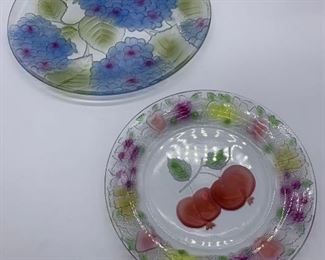Two glass plates