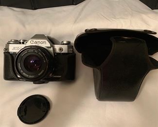 Vintage Canon AE1 35mm SLR