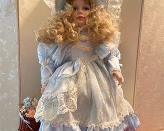 Vintage Porcelain Doll