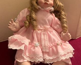 Collectible Porcelain Edition Doll