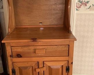 Handmade Pine Utility Cabinet
