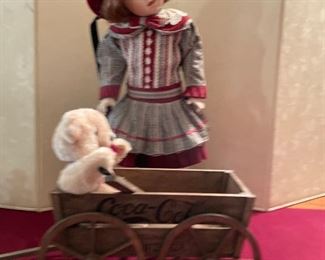 Megan Vintage Coca Cola Doll