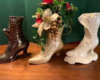 Vintage Victorian Molded Shoes