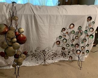 Three Metal Wall Art