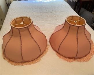 2 Large Lamp Shades