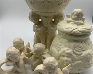 Angel Glass Decor Set