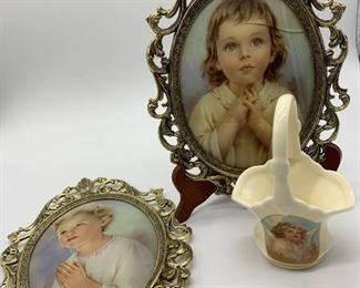 Angel Frame, Picture Stand, and Angel Decor