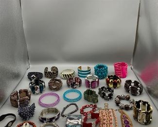 Costume Jewelry Colorful Bracelets