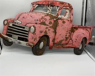 Vintage Metal Ford Truck