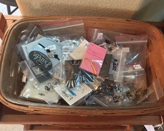 Baskets full of jewelry - most new, priced to sell