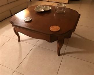 Set from 1953 coffee table and two end tables 