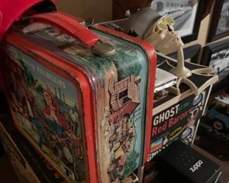 Vintage lunch boxes.