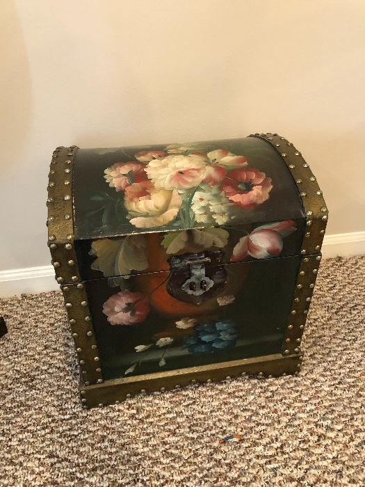 Painted chest - $40