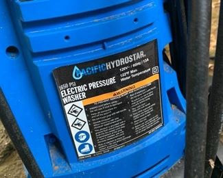 Pacific Hydrostar Electric pressure washer