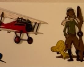 Large aluminum wall hanging 