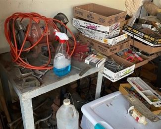 Tons of harware - many pieces still in the original boxes