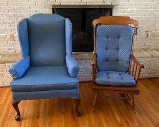 Living Room Chairs and Rockers