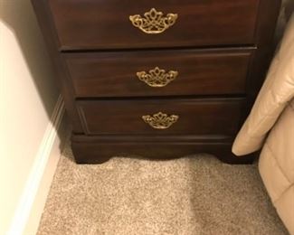 3-drawer side chest $100