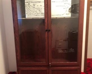 gun cabinet - offsite