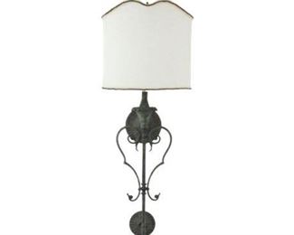 Metal Base Wall Sconce 