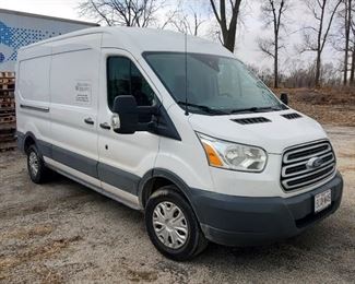 2015 Ford Transit Van, VIN # 1FTNR2CV6FKA01830