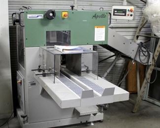 2005 Muller Martini Apollo Compensating Stacker, Model 1540.0410, 3 Phase, Approximate Dimensions 64" x 80" x 84"