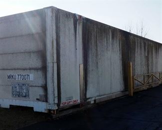 Freight Container, 48' x 9'6" x 102", 10,389 Pound Tare Weight