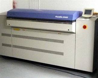 Screen PlateRite Thermal CTP Recorder, Model 8300S