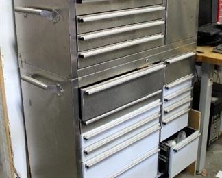 Trinity 19-Drawer Rolling Metal Tool Chest, 62.5" x 18" x 41.5"