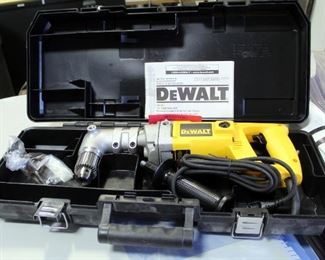 DeWalt 1/2" Right Angle Drill, Model DW120, Appears New In Box