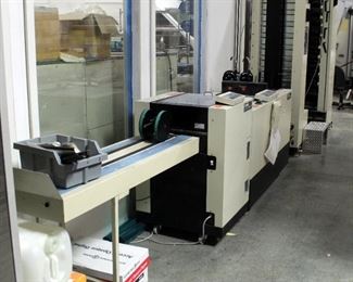 Duplo Collator System Dynamic Booklet Maker, Includes DBM-250, DBM-250T, And DC10000S Mfg Date 1998
