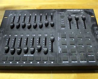 Light Stream Stage Setter 8, Channel Dimmer Console Board, With Dimmer Packs, Qty 2, And More Contents of Box
