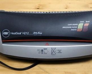 GBC HeatSeal H212 9.5" Jam Free Laminator & Royal Sovereign APL-330U Laminator