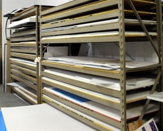 Heavy Duty Material Racks, Qty 2, 96" x 100" x 30"