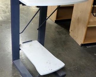 Creo General Stand Standing Workstation With Folding Top, 42" x 27.5" x 28.5"