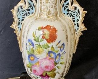Floral Porcelain Table Lamp
