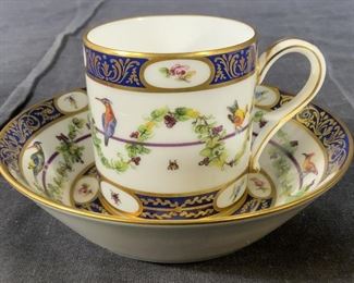 LIMOGES Porcelain Teacup & Saucer
