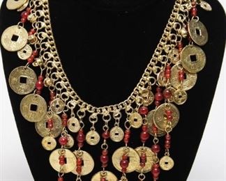 Mixed Metals "Coins & Medals" Costume Jewelry
