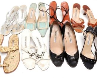 Manolo Blahnik Women's Designer Shoes, 8
