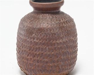Danish Modern Style Stoneware Art Pottery Vase
