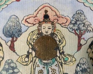 Tibetan Tsakli Painting Artwork
