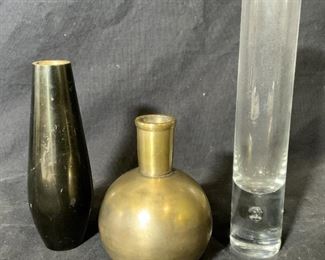 Group Lot 3 Decorative Vase/Vessels
