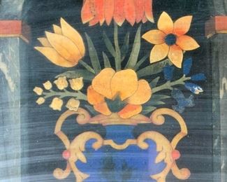 Daoist & Floral Offset Lithographs Artwork
