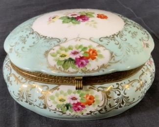 Vintage Porcelain Keepsake Box
