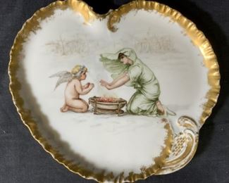 Antique HAVILAND & CO LIMOGES Porcelain Dish
