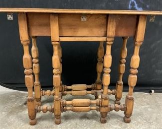 Vintage Wooden Hallway Table
