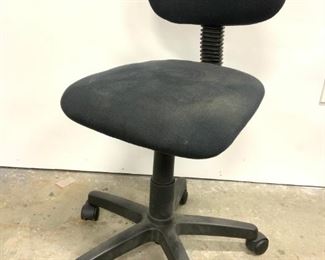 Upholstered Computer Chair On Wheels

