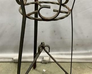 Wrought Iron Plant Stand
