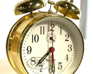 BULOVA 36 Hour Keywind Alarm Clock
