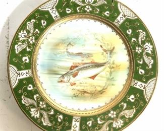 NIPPON Hand Painted Ornate China Plate
